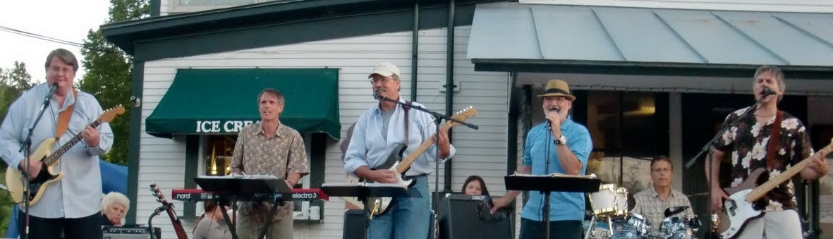 SIX playing the Bernard General Store block party
            (2010)